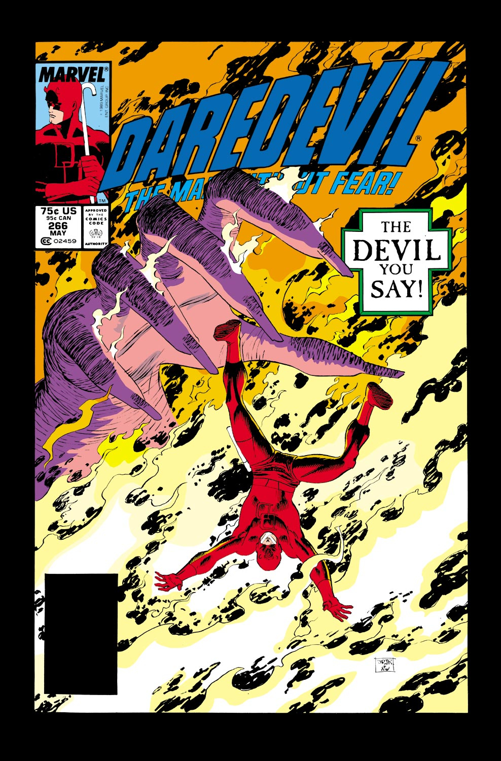 Read online Daredevil (1964) comic -  Issue #266 - 1