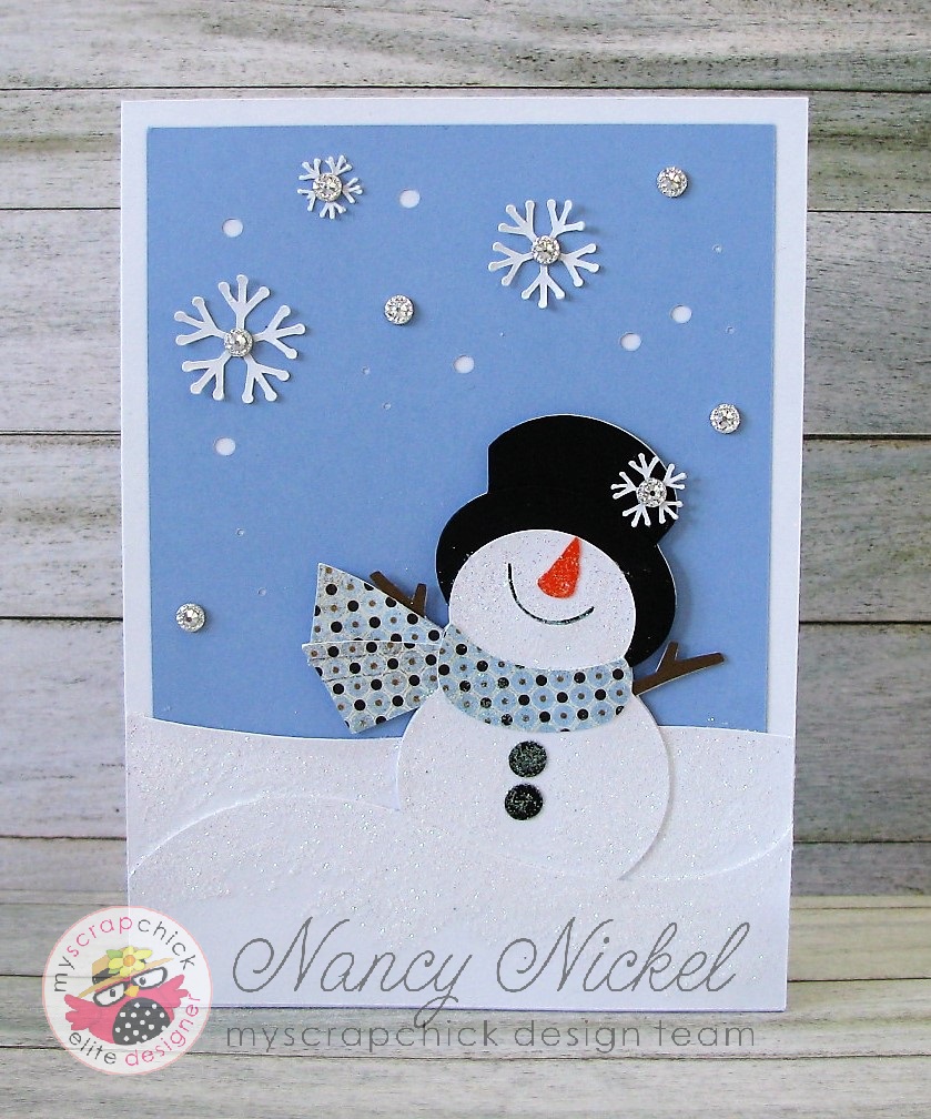 Nancy's Snowman's Winter Wonderland Handmade Cards - myscrapchick