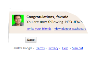 Cara Bergabung ke Blog/Join This Site With Google Frien Connect