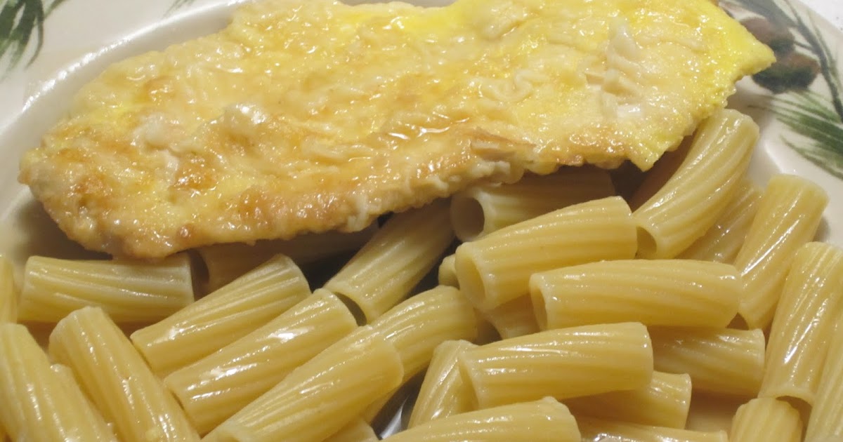 THE FOOD OF LOVE Lemon Chicken over Rigatoni