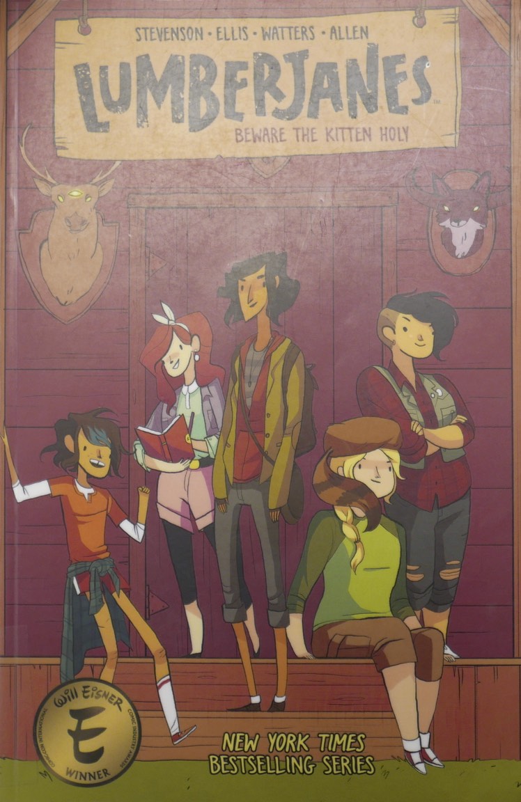 Valopolku Noelle Stevenson ja Grace Ellis Lumberjanes 1 Beware the