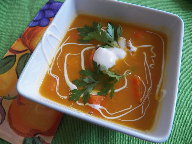 Carrot and Sweet Potato Chowder