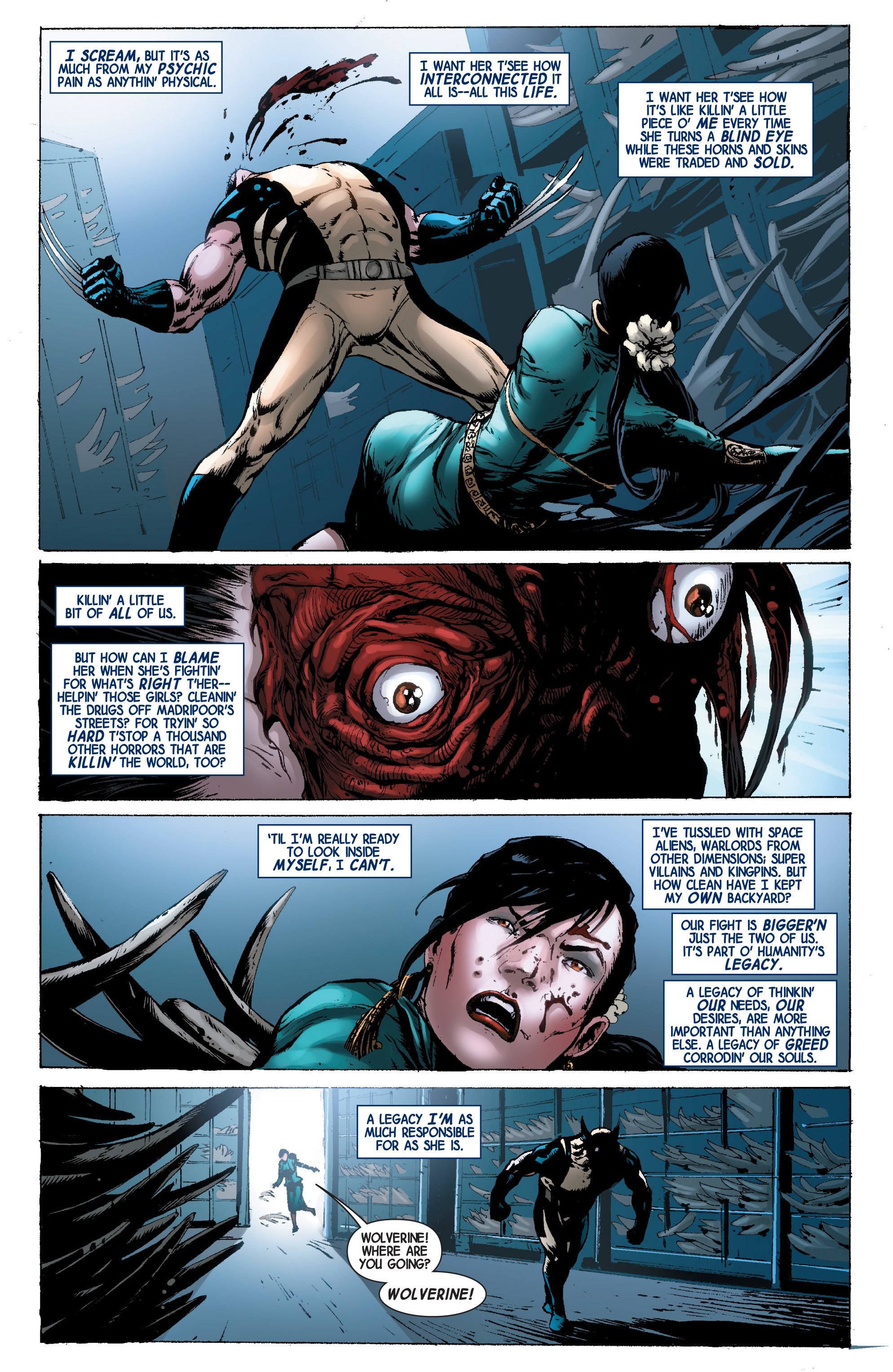 Read online Savage Wolverine comic -  Issue #13 - 15