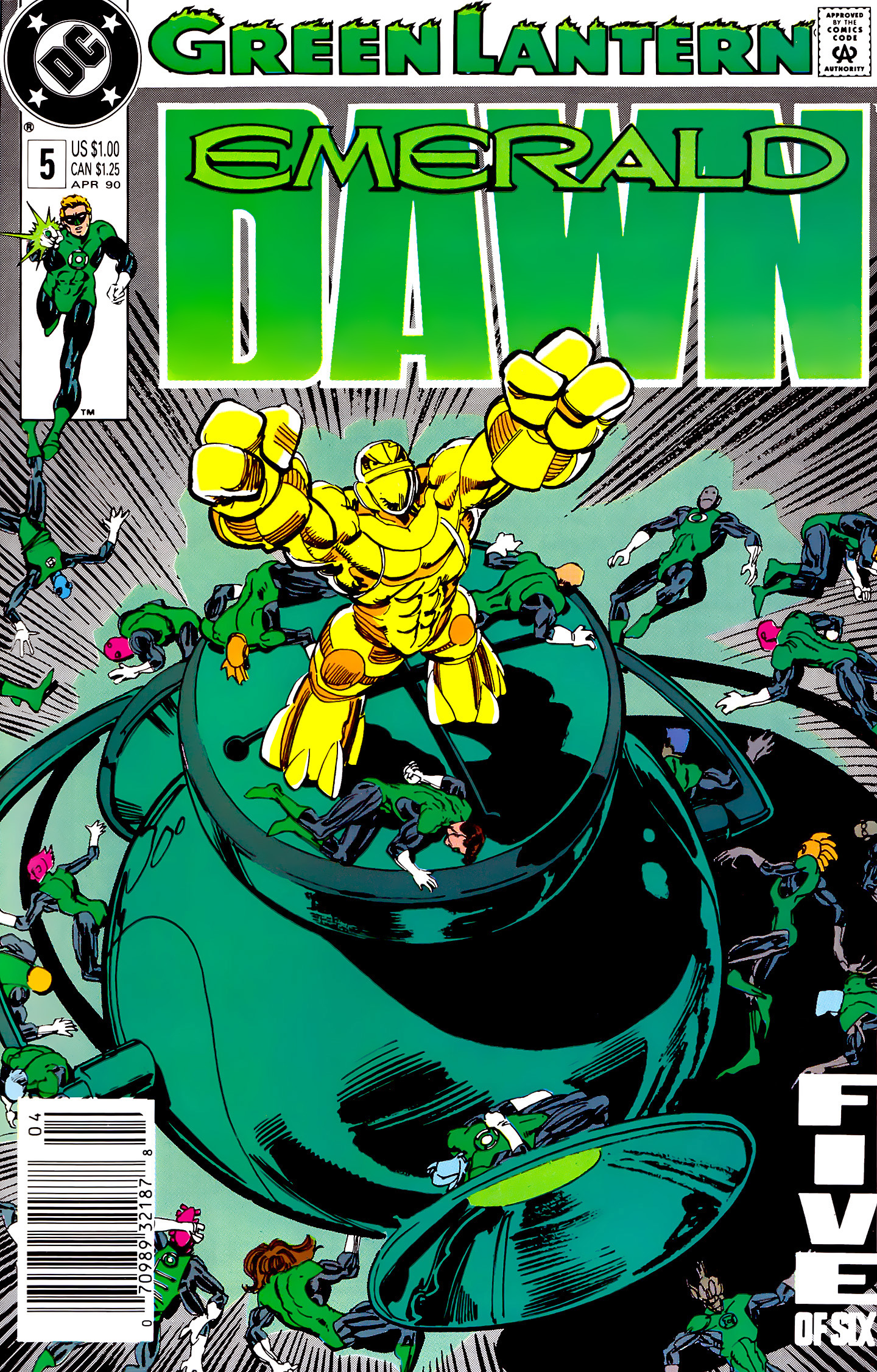 Read online Green Lantern: Emerald Dawn comic -  Issue #5 - 1
