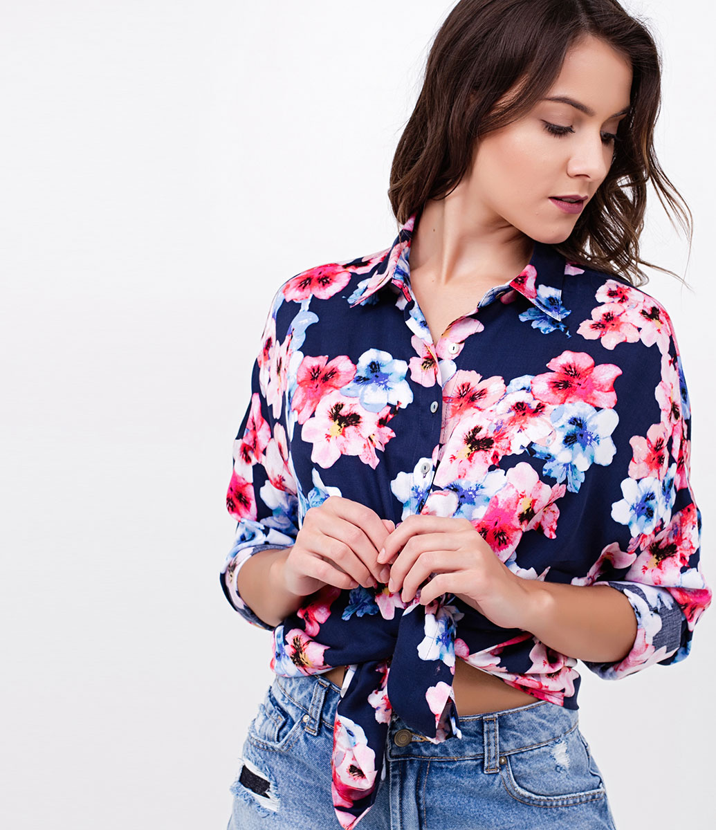 lojas renner blusas femininas manga longa