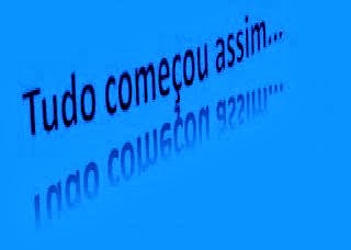 O início do blog