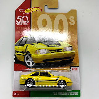 hot wheels 1992 ford mustang