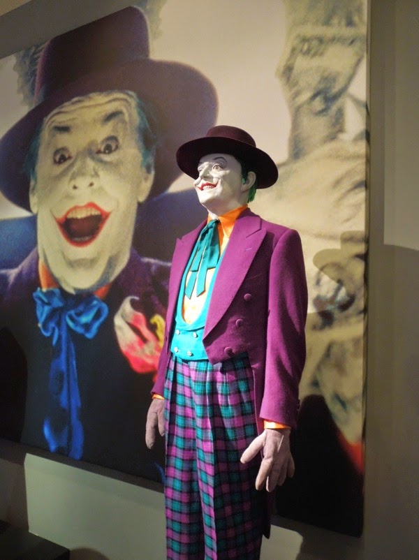 Hollywood Movie Costumes and Props Jack Nicholson's Joker costume from Tim Burton's Batman and