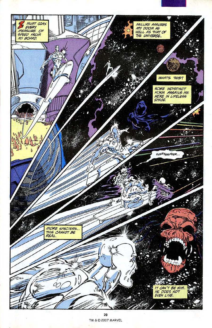 Silver Surfer (1987) Issue #62 #70 - English 31