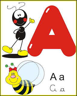 cartazes do alfabeto para sala de aula