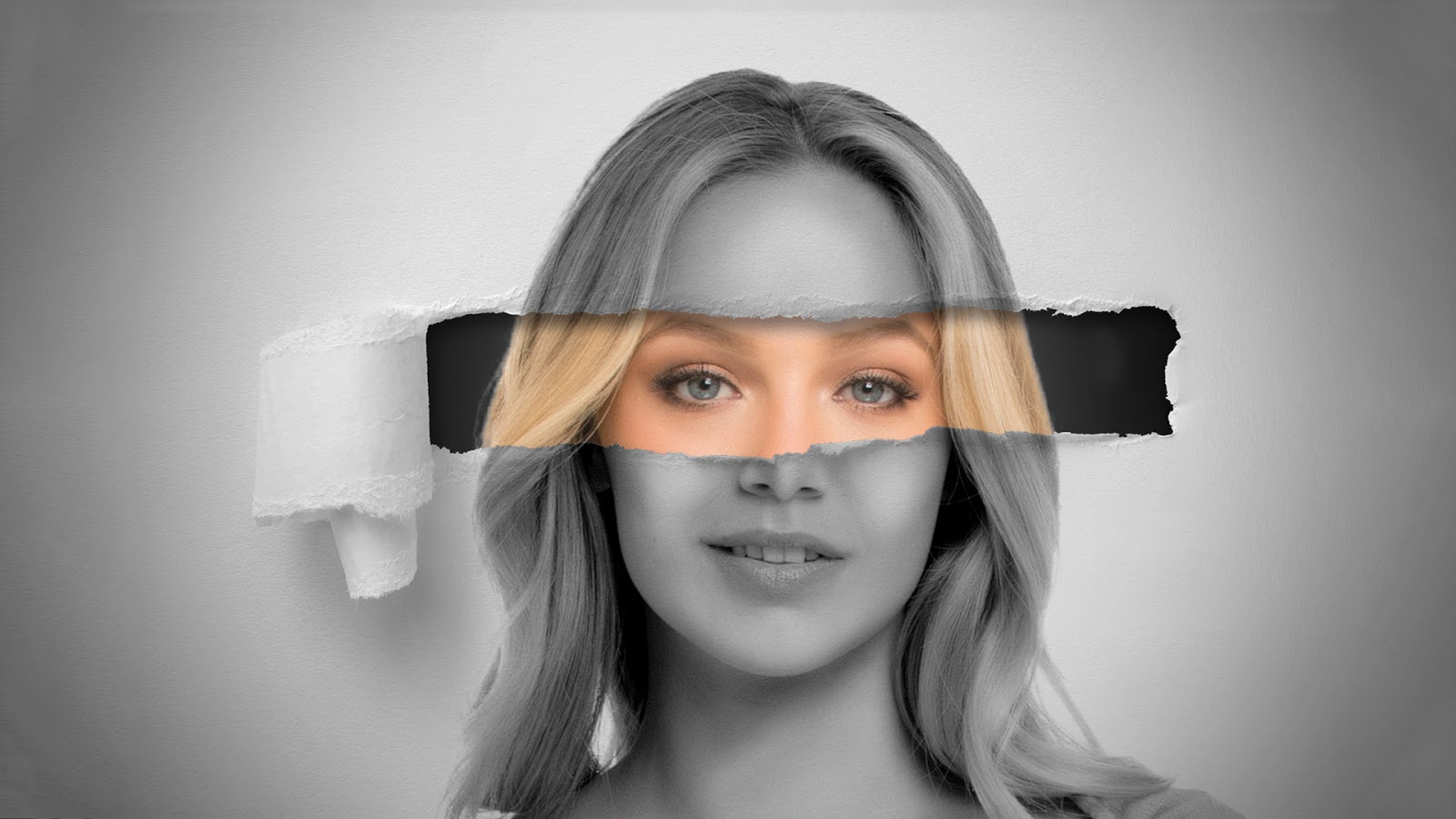 how to create torn or ripped paper