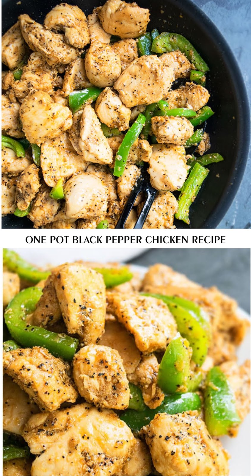 ONE POT BLACK PEPPER CHICKEN RECIPE | Extra Ordinary Food