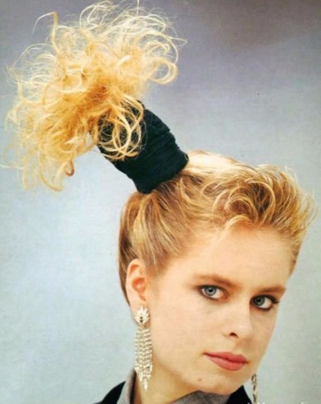 1980s The Period Of Women S Rock Hairstyles Boom Vintage Everyday