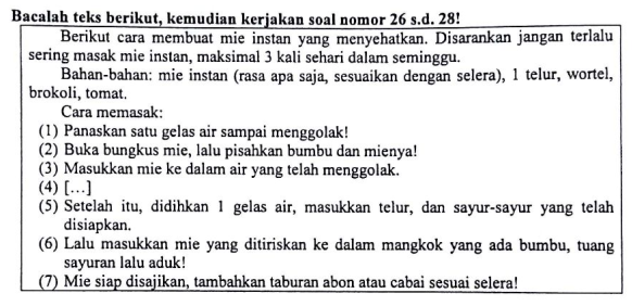 MENYUNTING TEKS PROSEDUR - e-Belajar