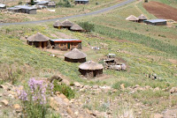 Lesotho-rondavels