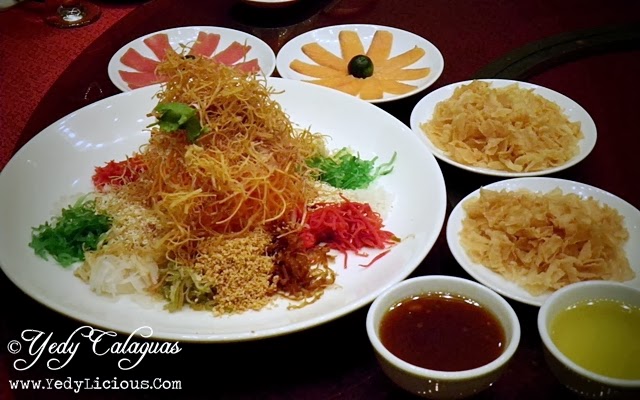 Yu Sheng Salad for Chinese New Year Celebration at Xin Tian Di Restaurant