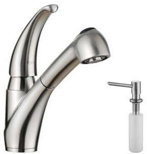 Pull out kitchen faucets
