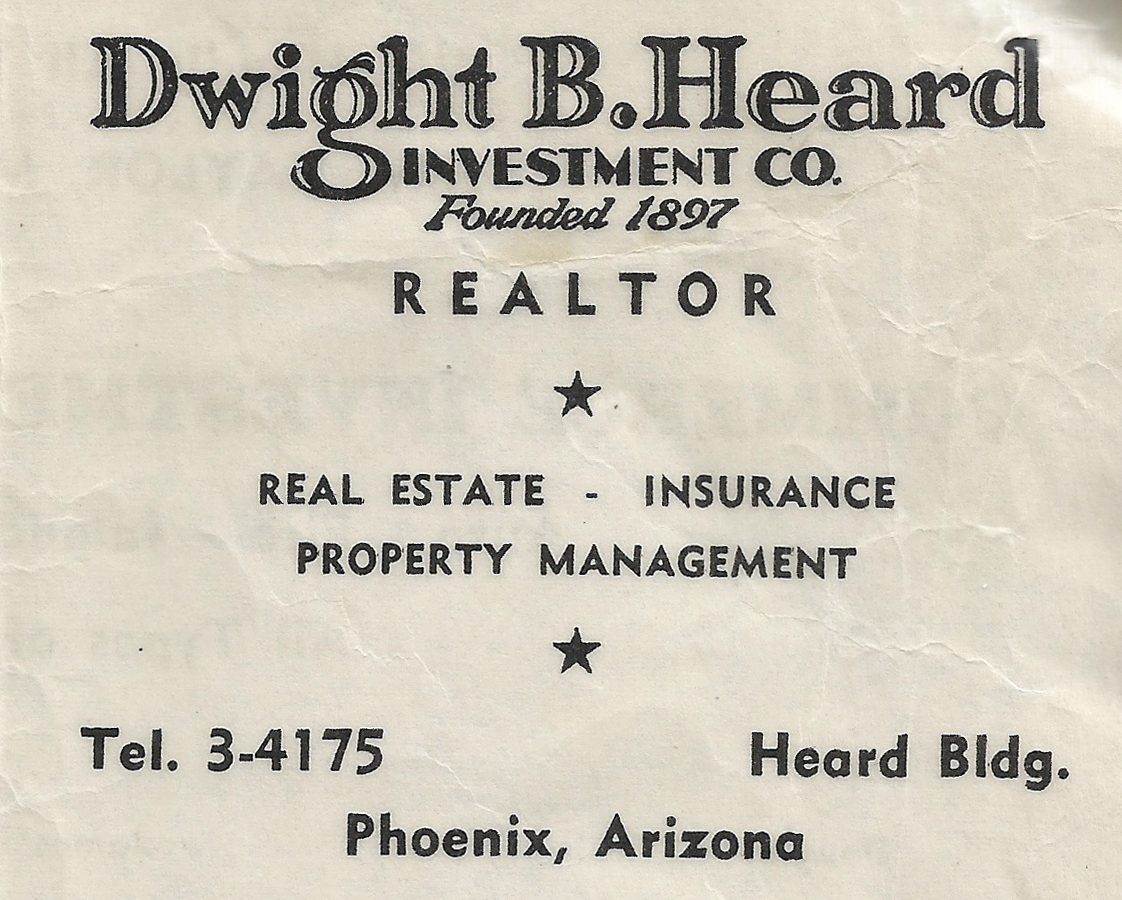 History Adventuring How Dwight Heard built Phoenix, Arizona and its