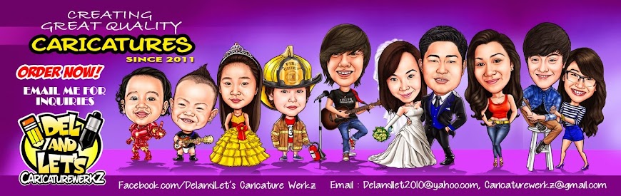 CARICATURES by DelandLet's CaricatureWerkz