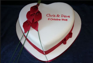 Kue Ulang Tahun Pernikahan Cantik