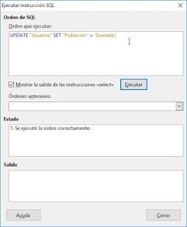 LibreOffice Base y SQL