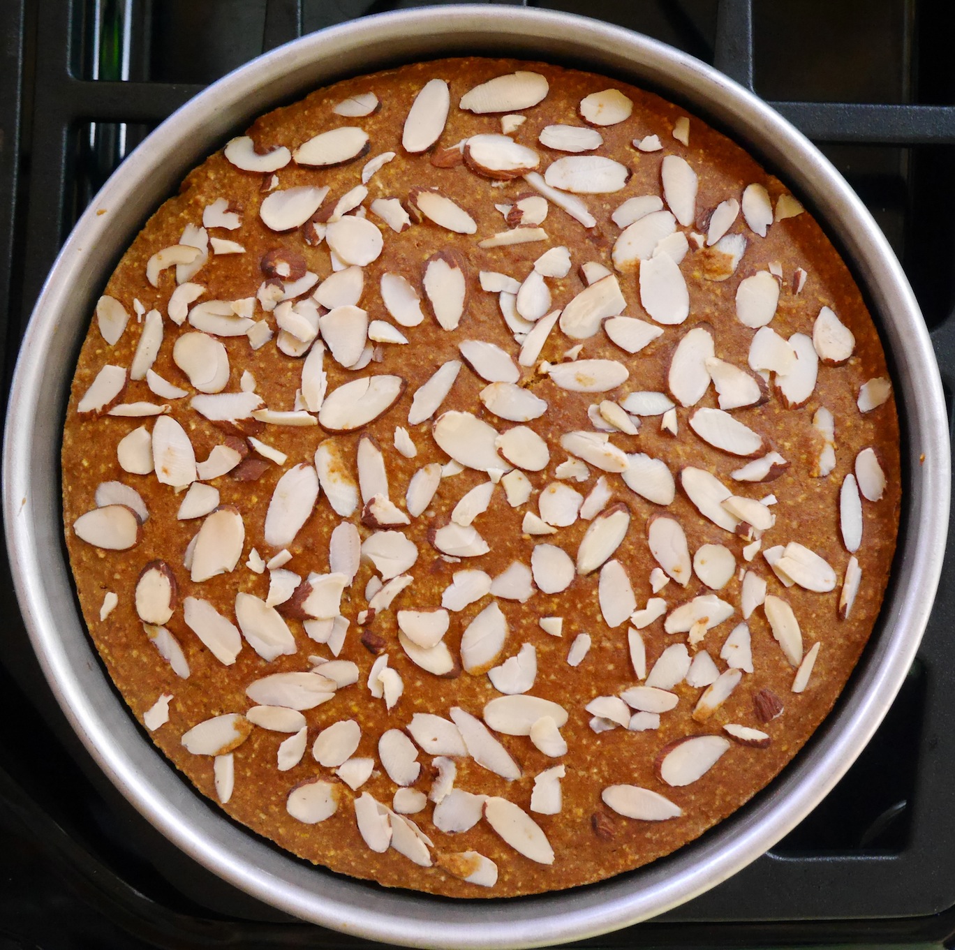 Foods For Long Life Vegan Almond Polenta Cake