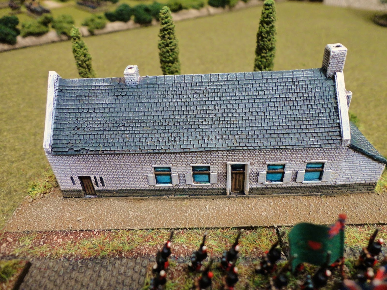 Décor Wargame 3D - Ferme Des Quatre Bras - Waterloo - Napoléon - Wargame Zone
