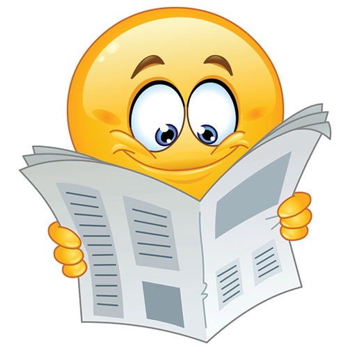 clipart reading newspaper - photo #39