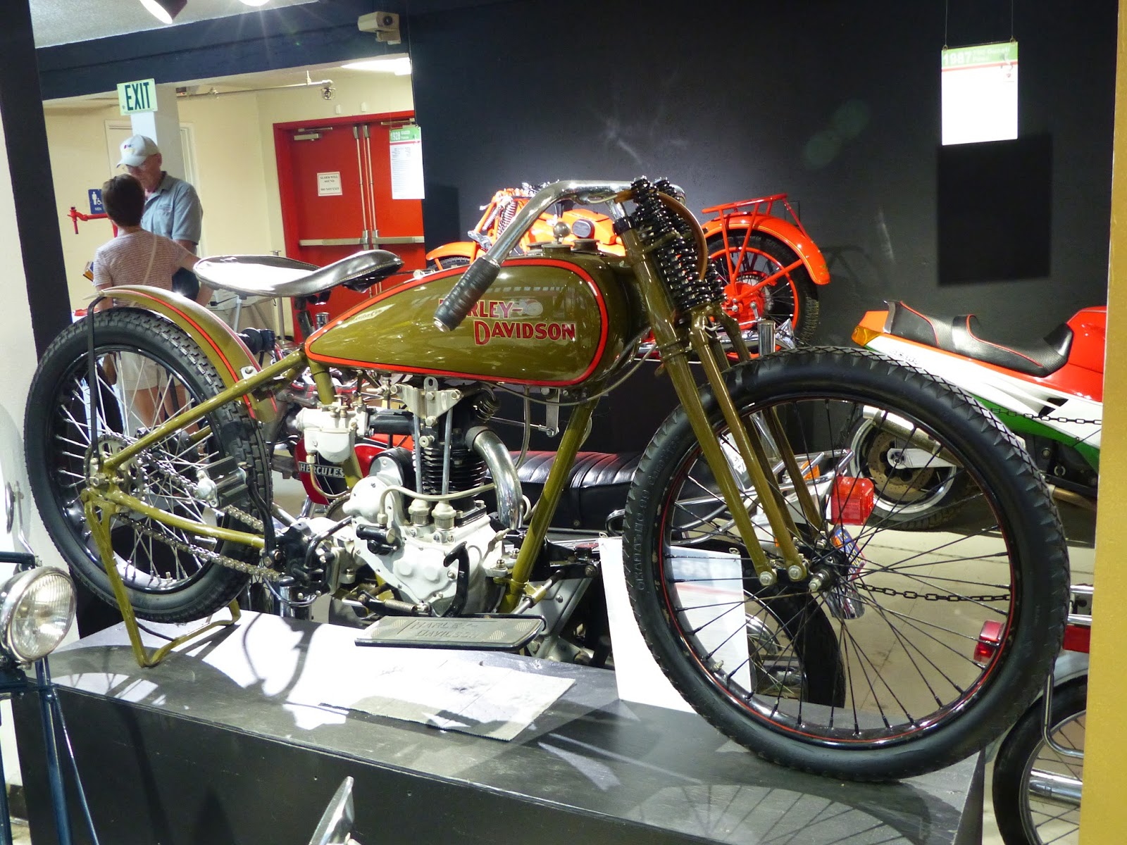 OldMotoDude 1926 HarleyDavidson Model A Peashooter Board Track Racer
