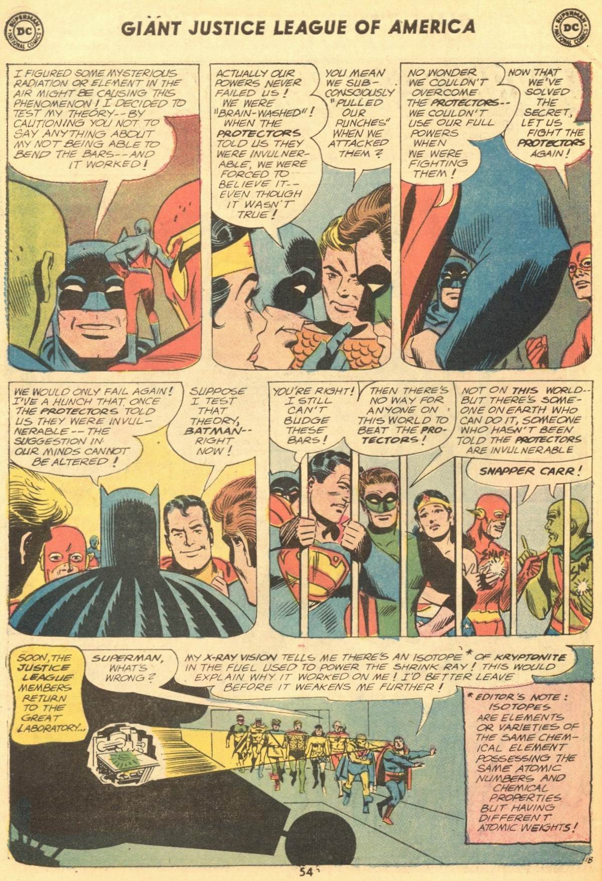 Read online Justice League of America (1960) comic -  Issue #93 - 56