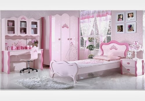 Cuartos de niña en rosa - Ideas para decorar dormitorios