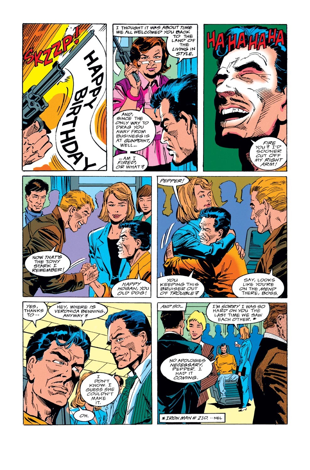 Read online Iron Man (1968) comic -  Issue #297 - 19