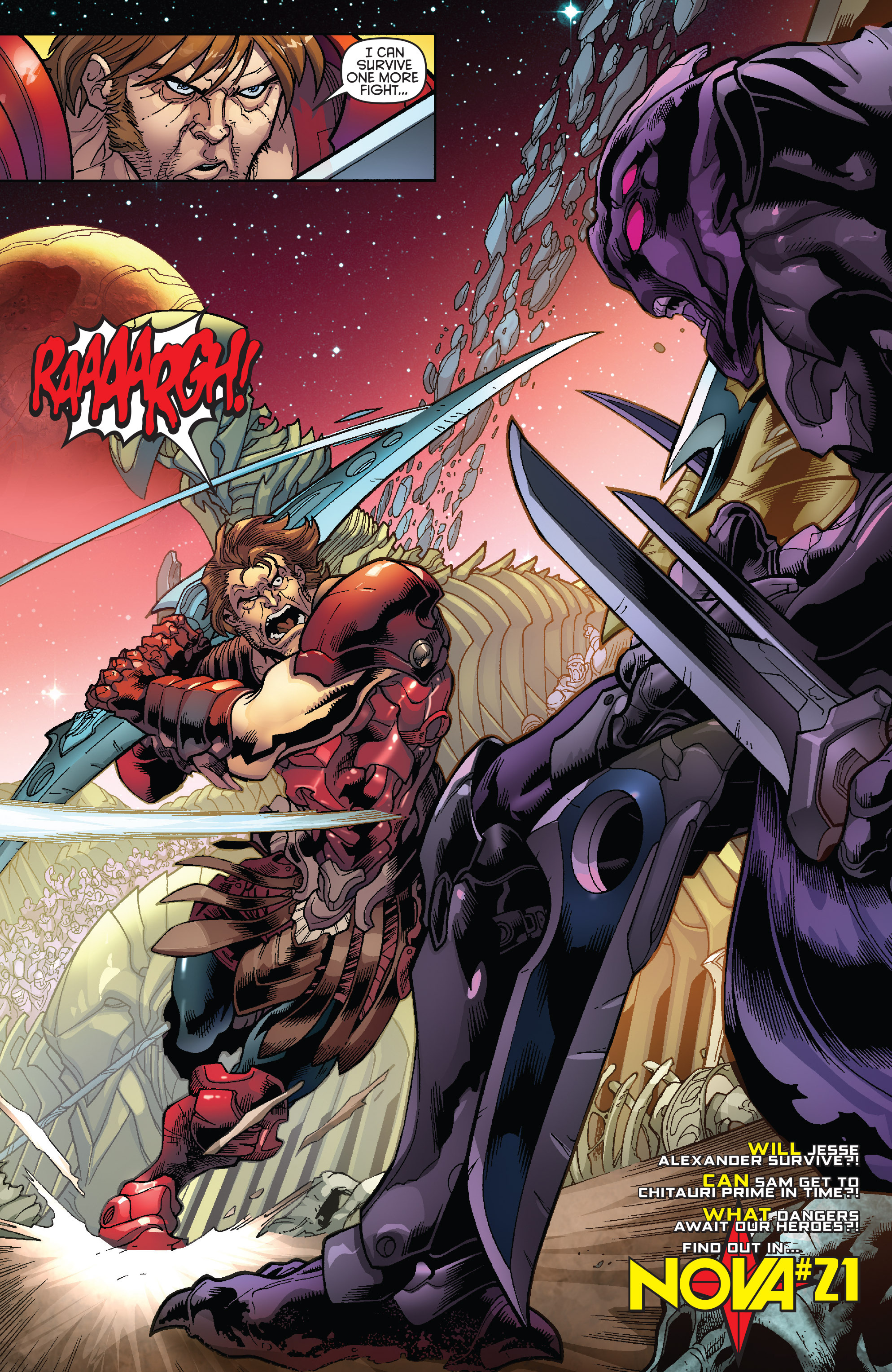 Read online Nova (2013) comic -  Issue #20 - 22