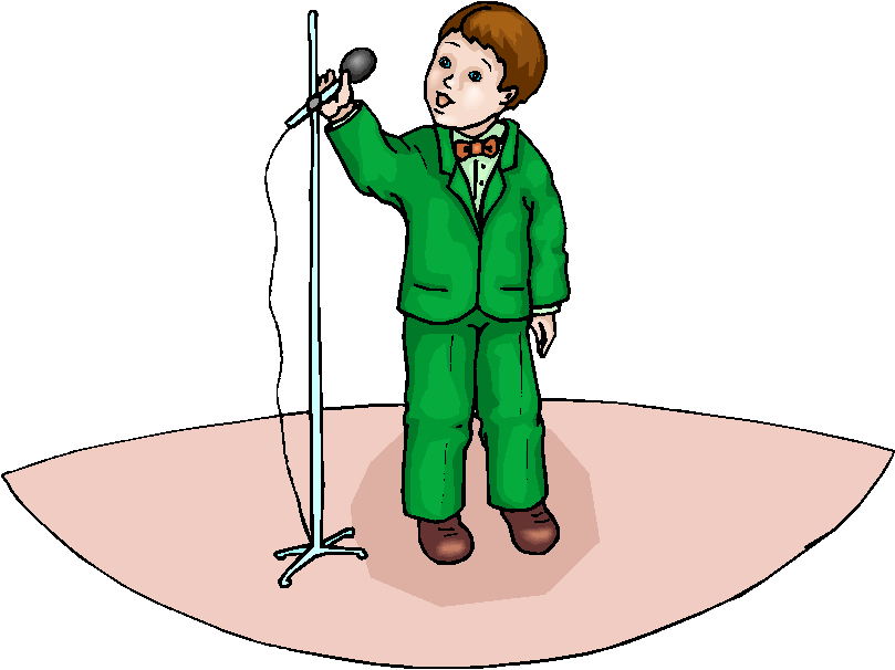 free clipart of girl singing - photo #41