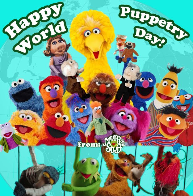 Muppet Stuff Happy World Puppetry Day!