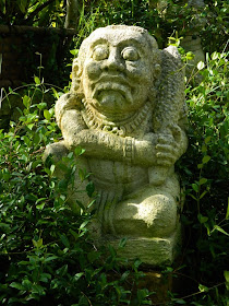 Candi Suka Ruin detail Lea Asian Garden Naples Botanical Garden  garden muses-a Toronto gardening blog