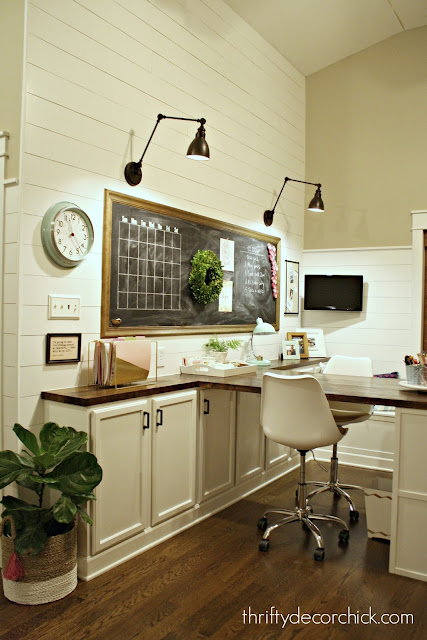office and craft room combo 