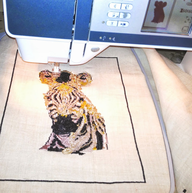 Creatively Produced Machine Embroidery by LMD
