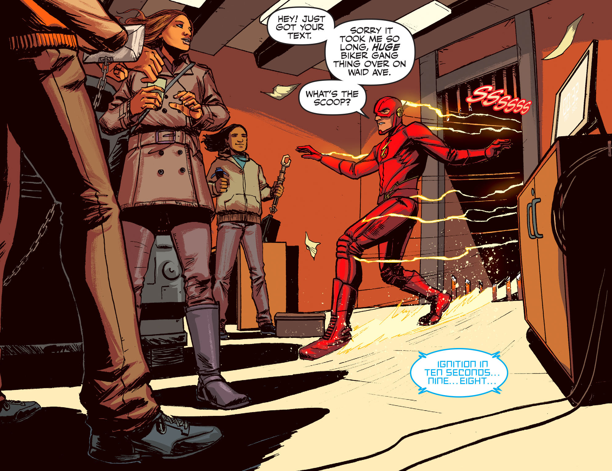 Read online The Flash: Season Zero [I] comic -  Issue #24 - 8
