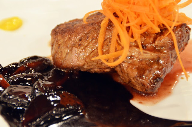 Beef Medallion with Chocolate Mushroom Sauce Recipe