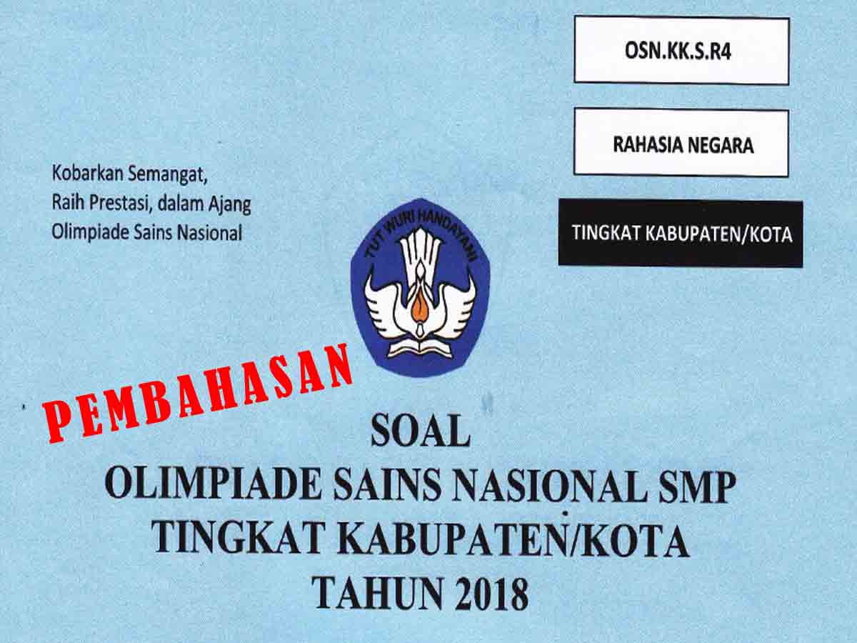 Soal OSN Tahun 2018 IPS SMP Tingkat Kabupaten