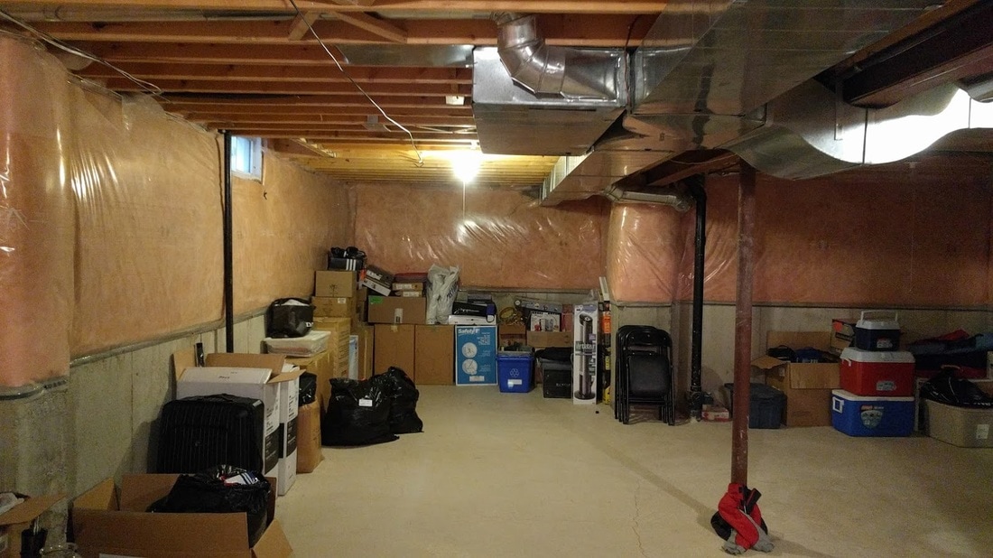unfinished basement in mississauga