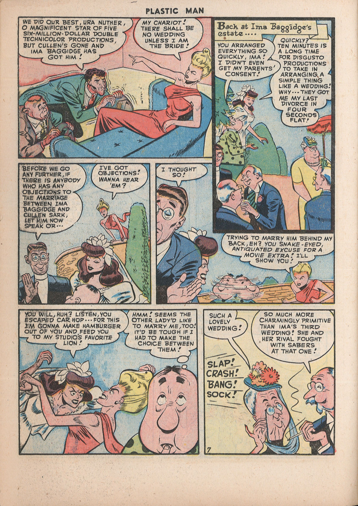 Read online Plastic Man (1943) comic -  Issue #11 - 32