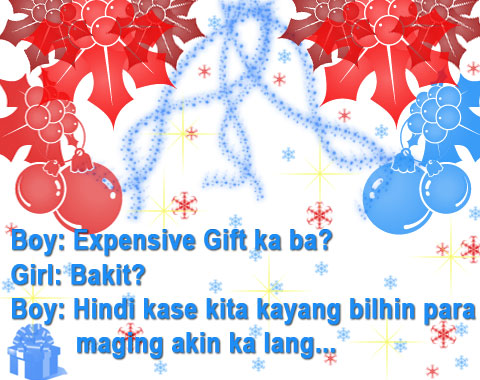 Merry Christmas Tagalog Pick Up Lines