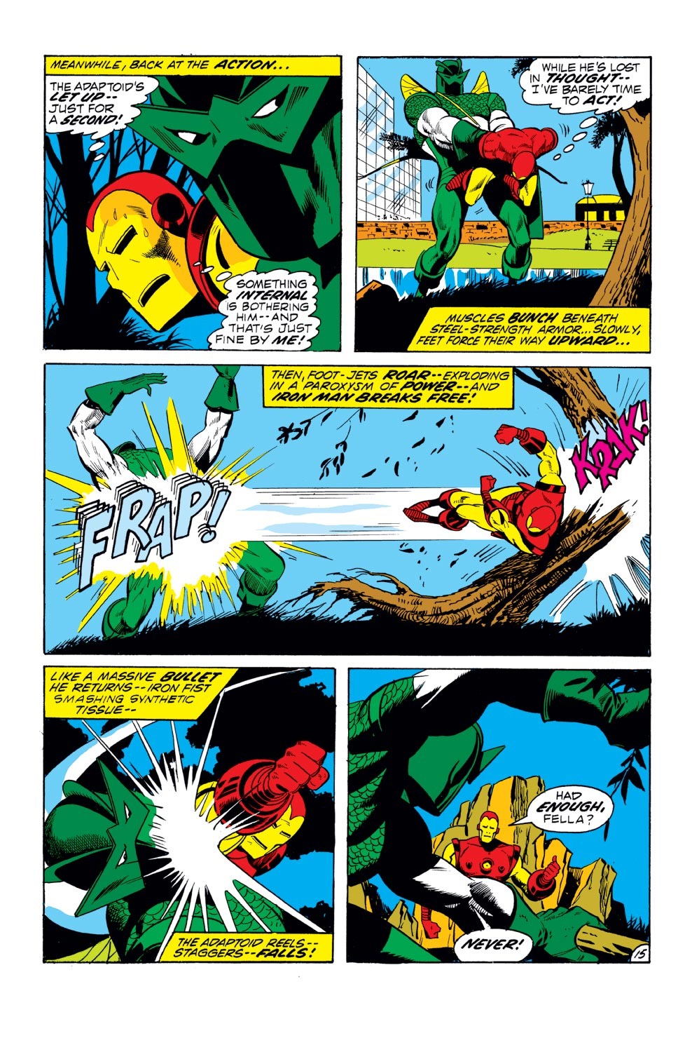 Read online Iron Man (1968) comic -  Issue #49 - 16