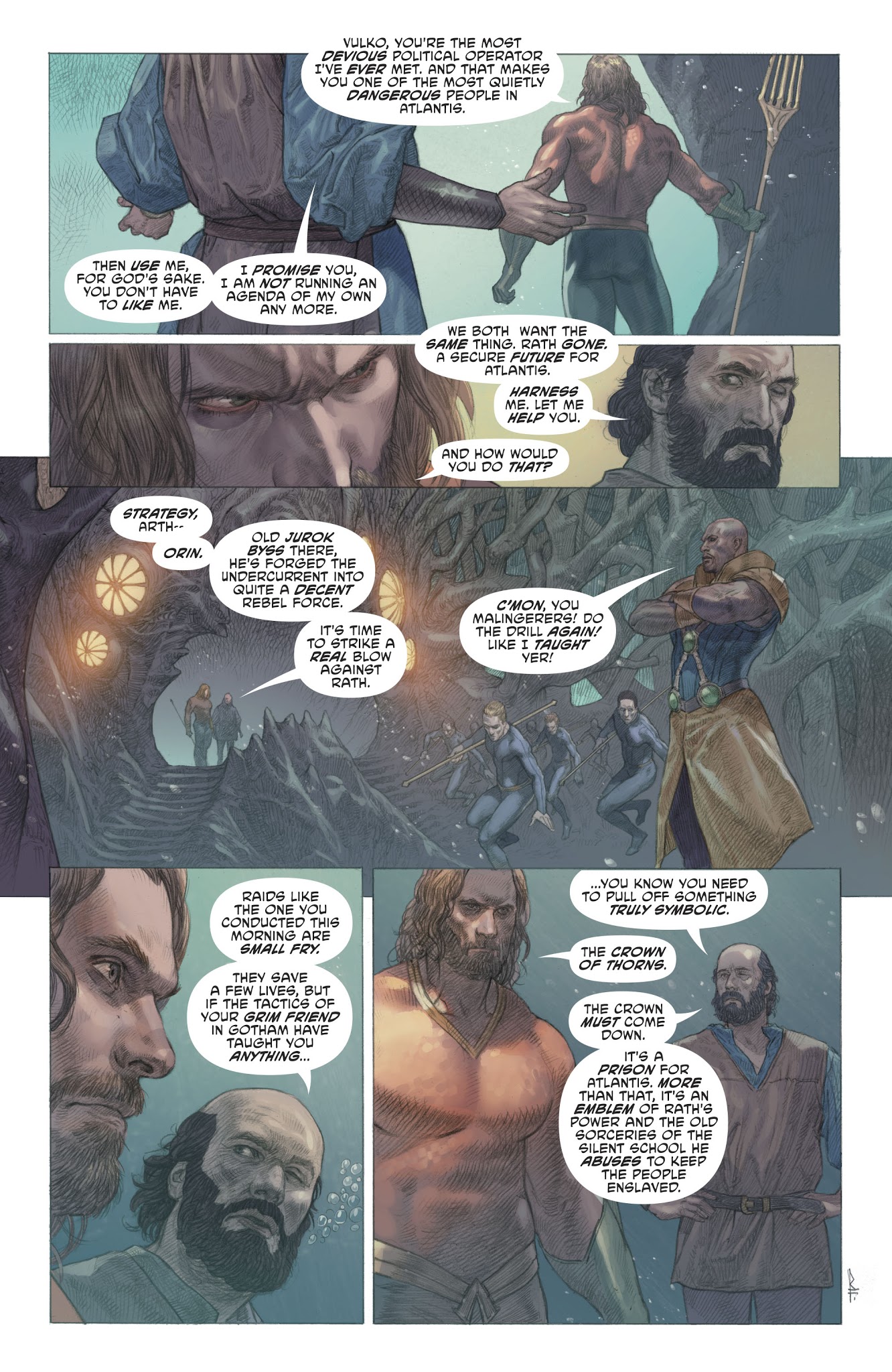 Read online Aquaman (2016) comic -  Issue #31 - 9