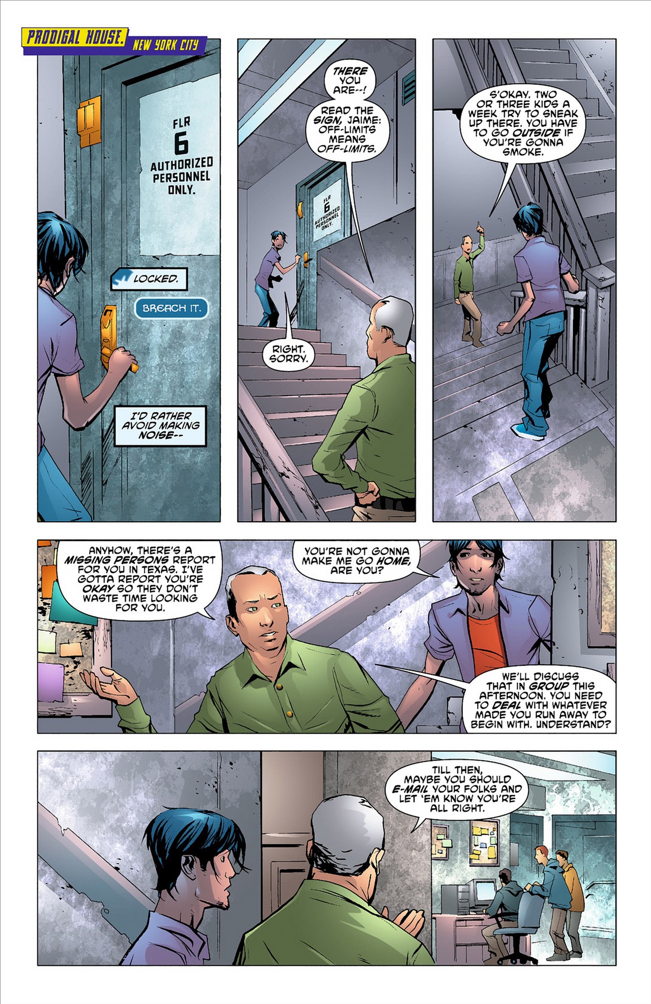Read online Blue Beetle (2011) comic -  Issue #8 - 10