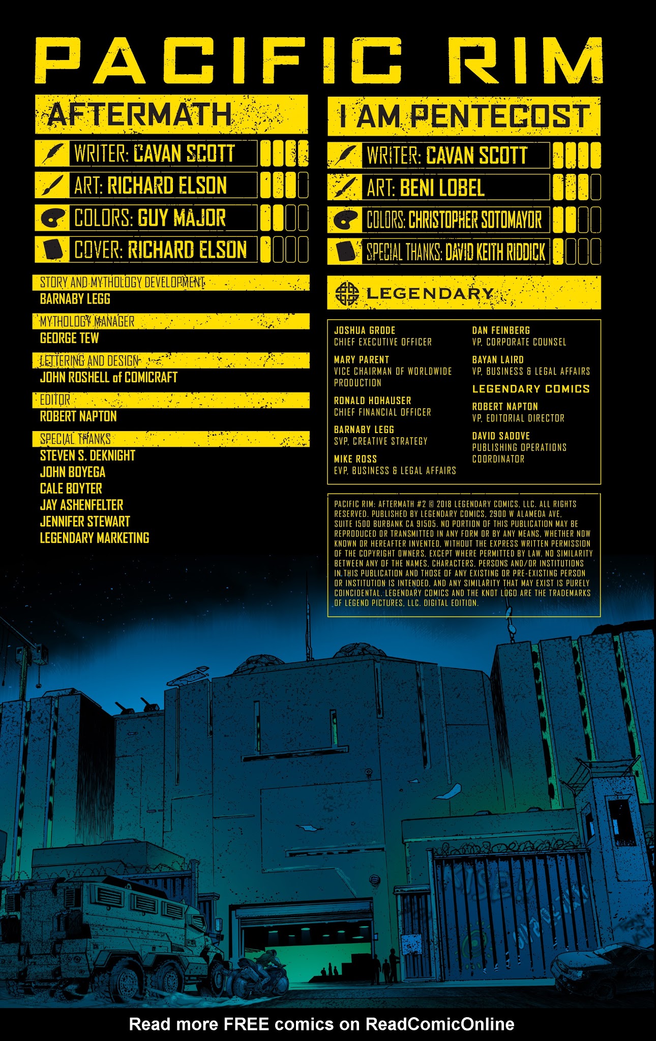 Read online Pacific Rim Aftermath comic -  Issue #2 - 2
