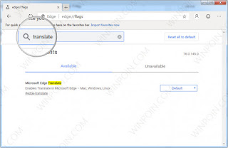 Cara Mengaktifkan Translate/Terjemahan di Browser Microsoft Edge Chromium
