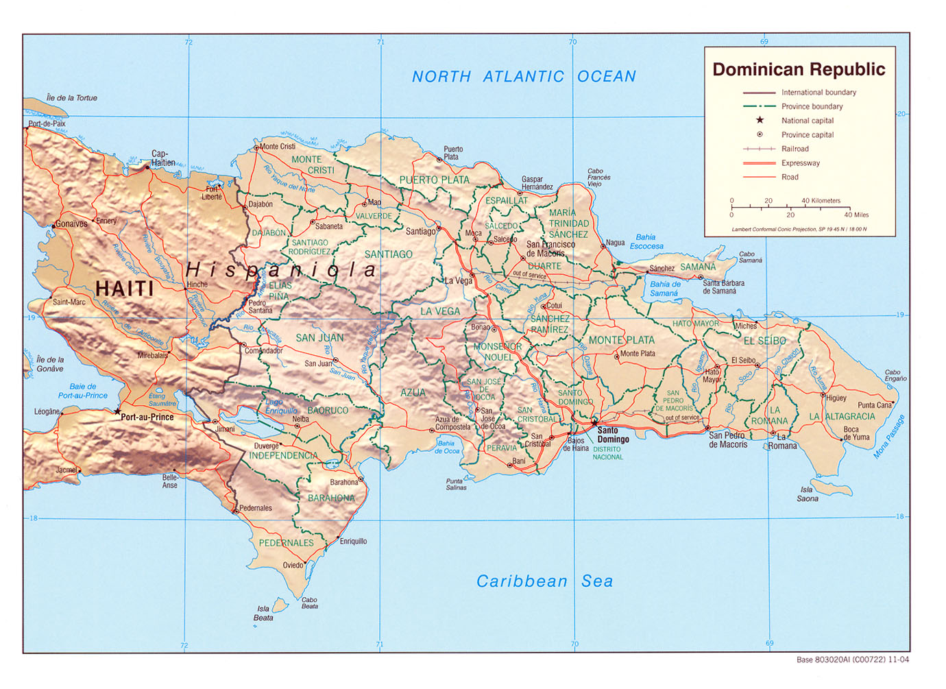 Dominikanische Republik | Landkarten kostenlos – Cliparts kostenlos